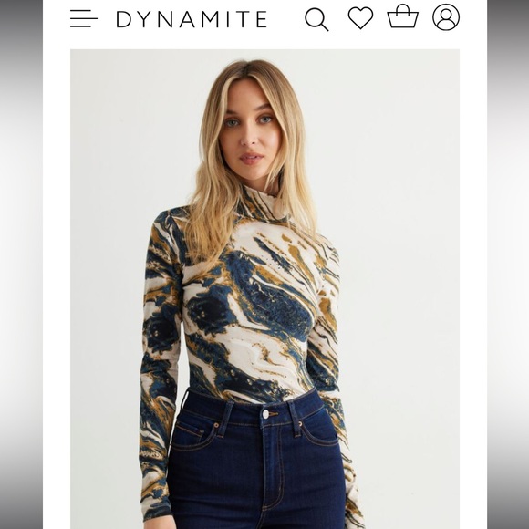 Long sleeve dynamite top - Picture 1 of 4